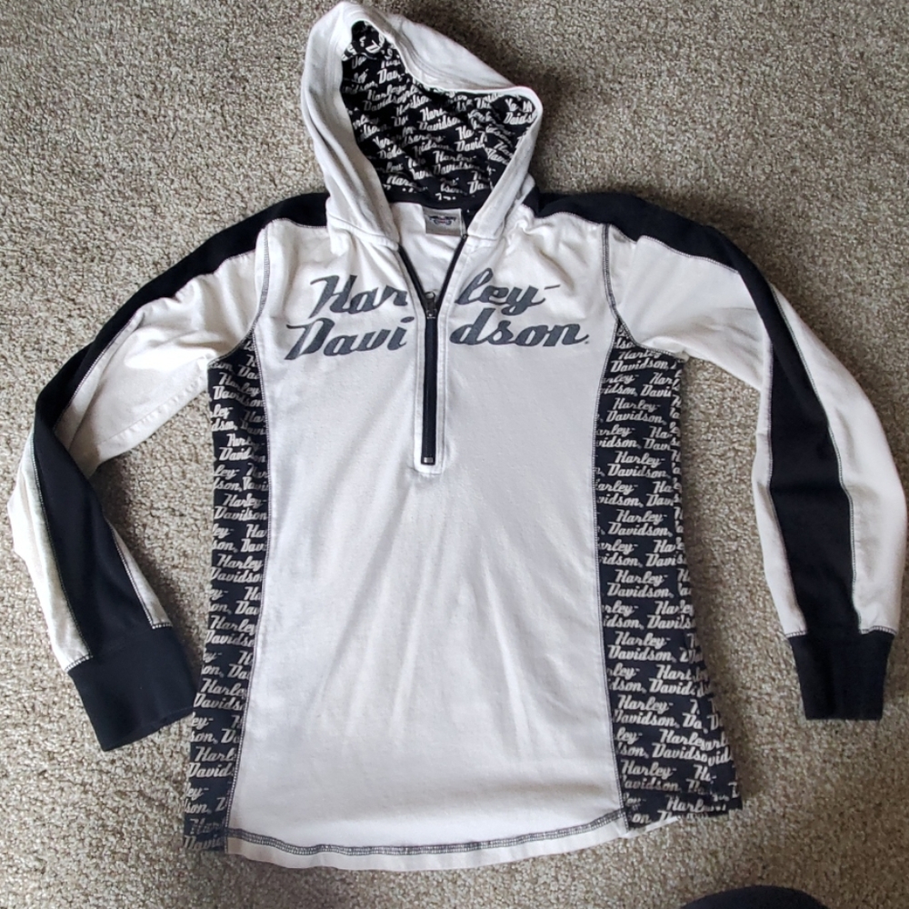 Harley Davidson Zip up top Size L